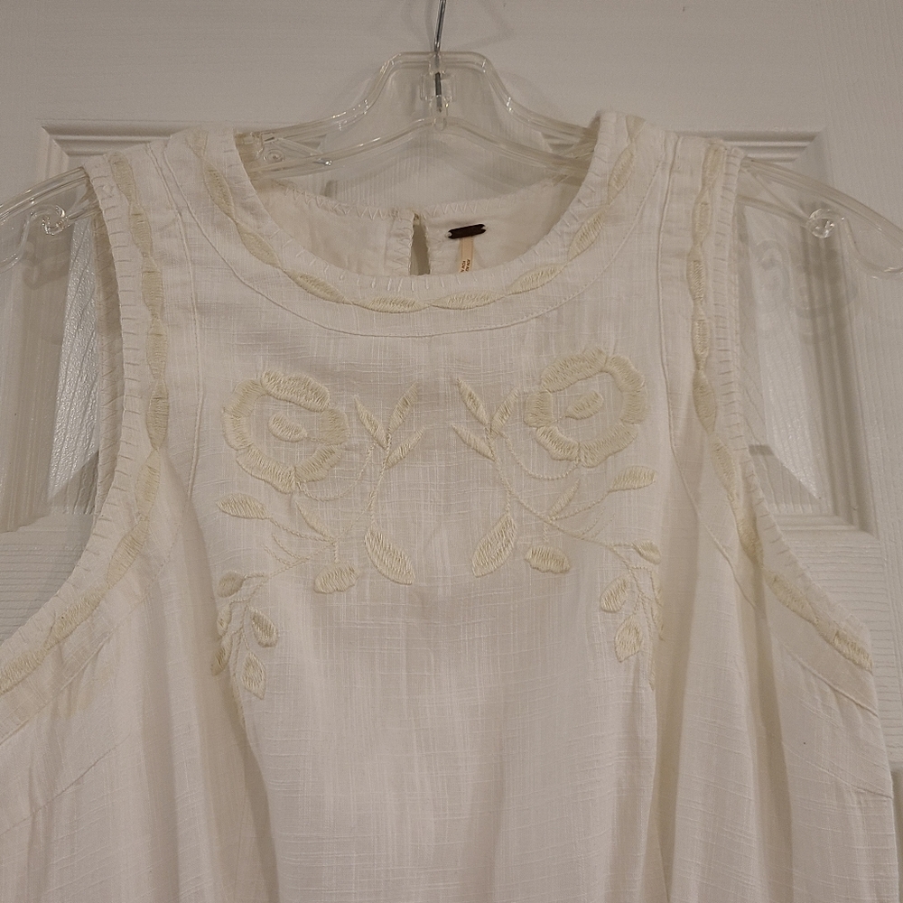 Free People Birds of a Feather white dress Size 6 - Picture 3 of 8